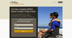 Desktop Screenshot of datinghandicapped.com